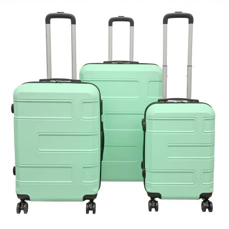 Nicci 3 Piece Luggage Set Deco Collection