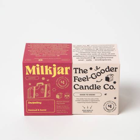 Milk Jar Darjeeling Candle | Patchouli & Santal 8oz