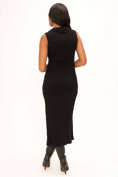PROJECT SOCIAL T - Smooth Operator Collared Sweater Rib Dress