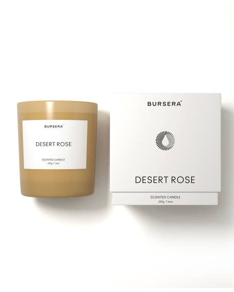 Bursera - Bougie parfumée - Rose du désert