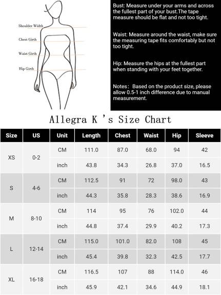 Allegra K- Bodycon Fishtail 3/4 Sleeve Cocktail Dress