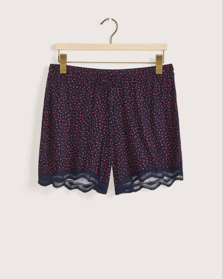 Printed Jersey Pull-On Boxer - Déesse Collection
