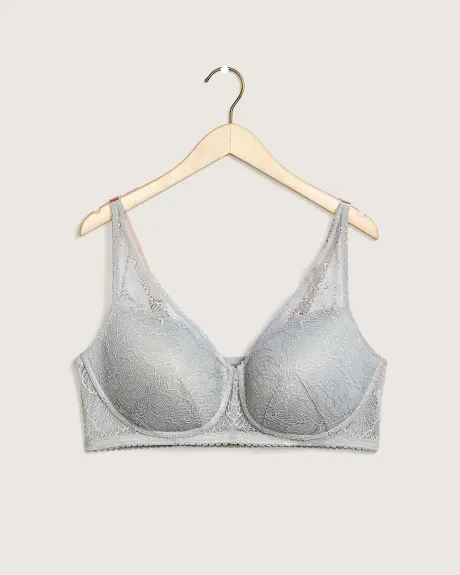 All-Over Lace Wireless Padded Bralette - Déesse Collection