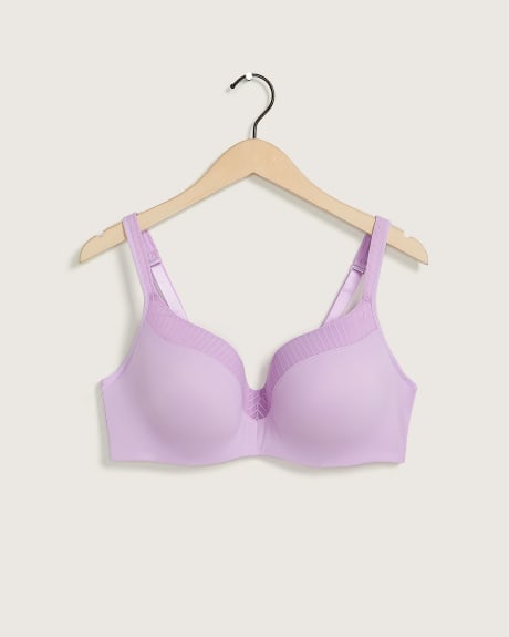 Underwire T-Shirt Bra with Mesh Inserts - Déesse Collection