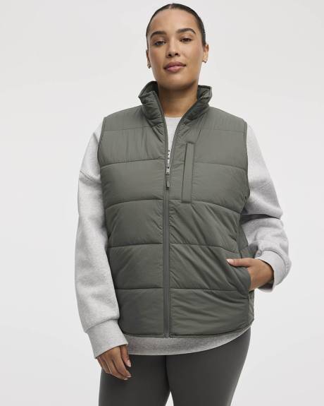 Sleeveless Puffy Vest - Hyba