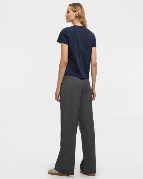 Crew-Neck Graphic T-Shirt