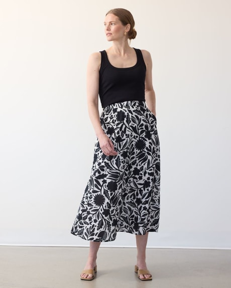 A-Line Maxi Skirt