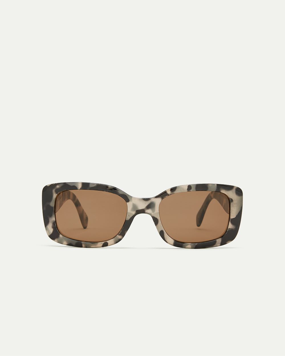 Rectangular Tortoiseshell Sunglasses