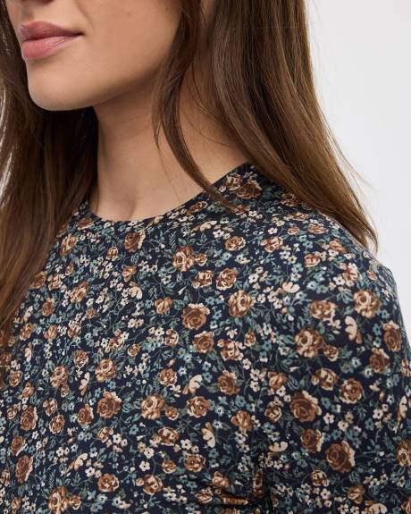 T-shirt &agrave; col rond &agrave; manches longues - R Essentials