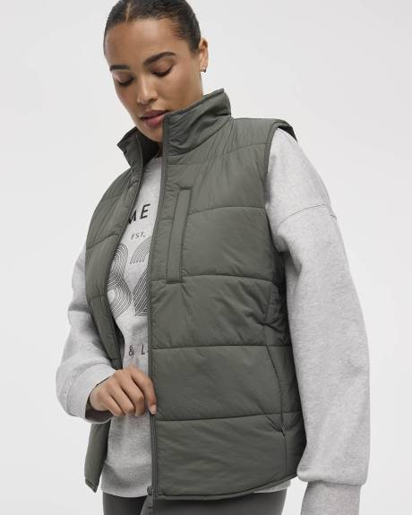 Sleeveless Puffy Vest - Hyba