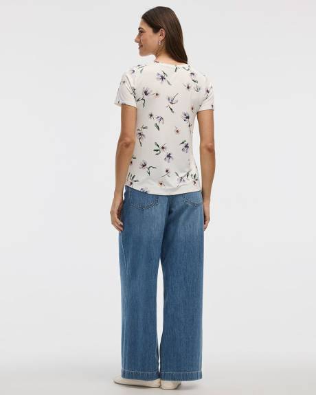 T-shirt à col V - R Essentials