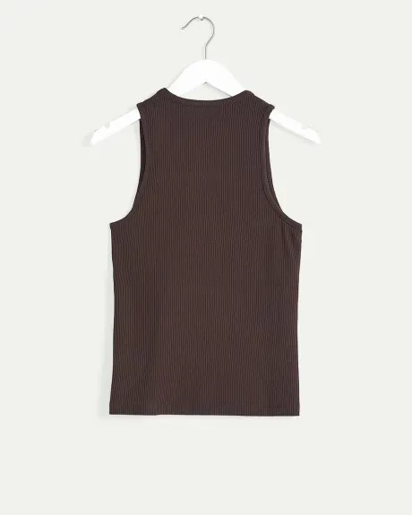 Cut Out Ribbed Tank
