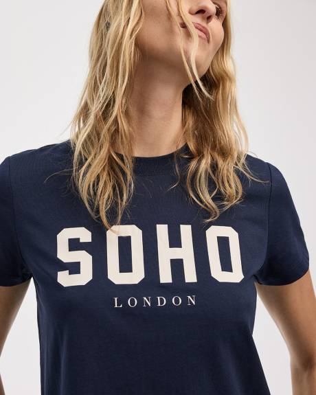 Crew-Neck Graphic T-Shirt