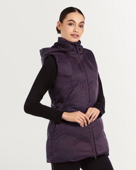 Hooded Quilted Vest Hyba