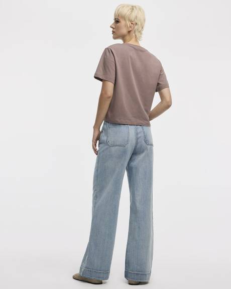 Crew-Neck Boxy T-Shirt