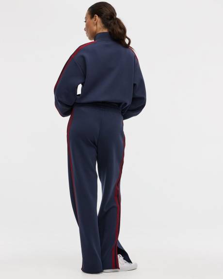 Wide-Leg Tracksuit Pant - Hyba