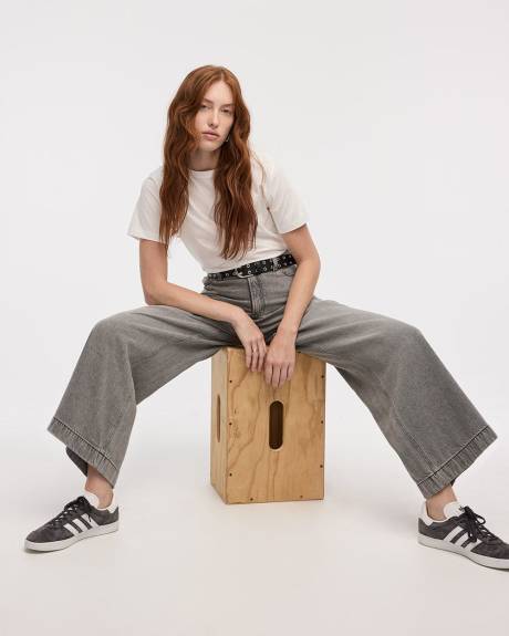 Wide-Leg High-Rise Jean - Tall