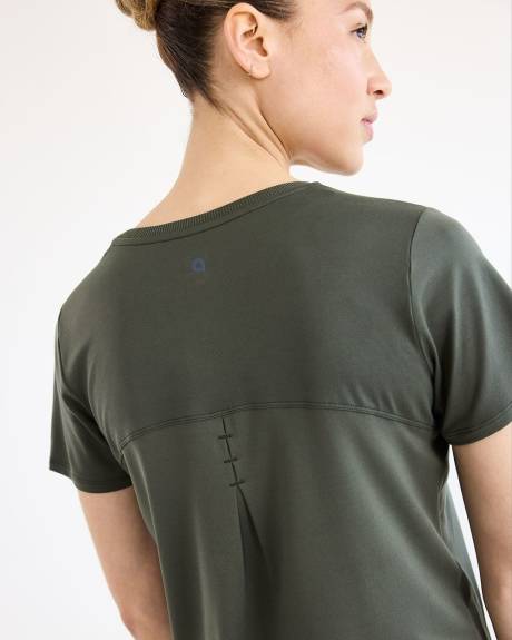 T-shirt à col rond et manches courtes - DRY-LUX (MD) Hyba Essentiels