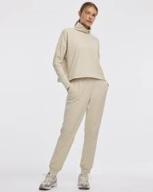 Pantalon jogger en tissu brossé - Hyba