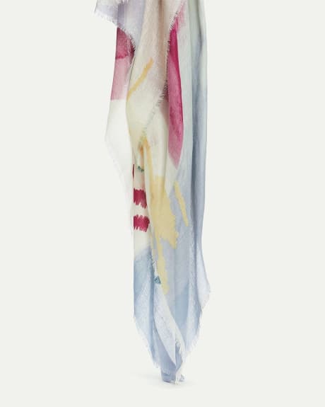 Woven Abstract Scarf