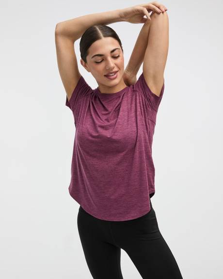 Short-Sleeve Crew-Neck Tee - DRY-LUX (R) Hyba Essentials