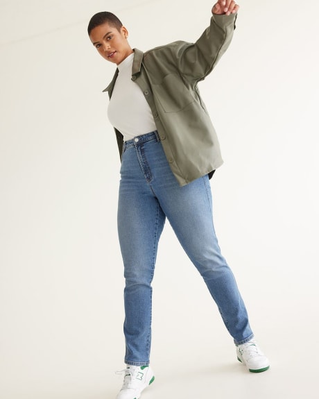 Slim-Leg High-Rise Vintage Jean