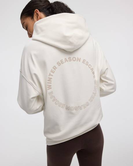 Pull à capuchon en tissu polaire - Hyba