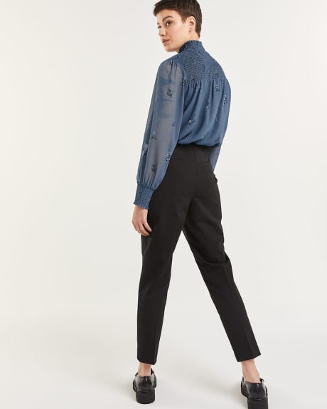 High Rise Tapered Leg Pants - Tall