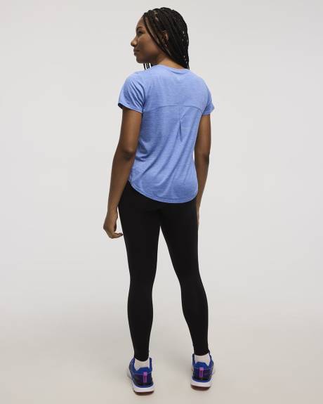 T-shirt à col rond et manches courtes - DRY-LUX (MD) Hyba Essentiels