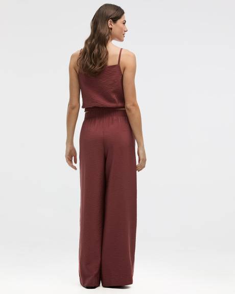 Pantalon à jambe large