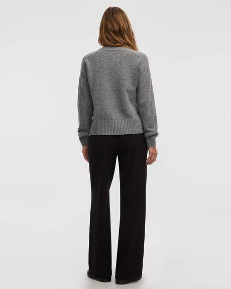 Pull DouceMaille à manches longues et col rond