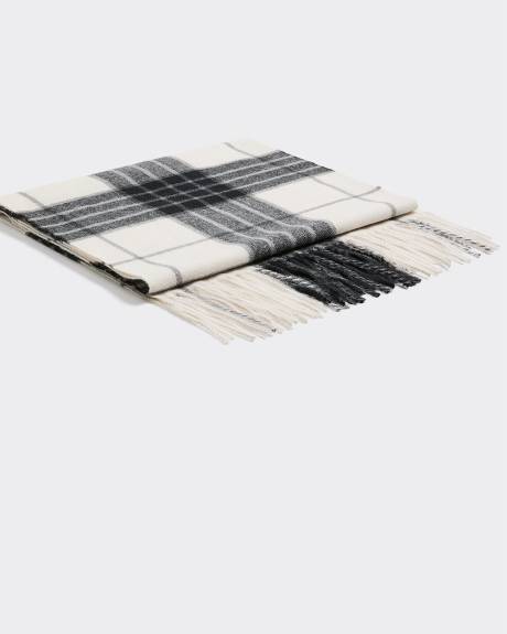 Plaid Blanket Scarf