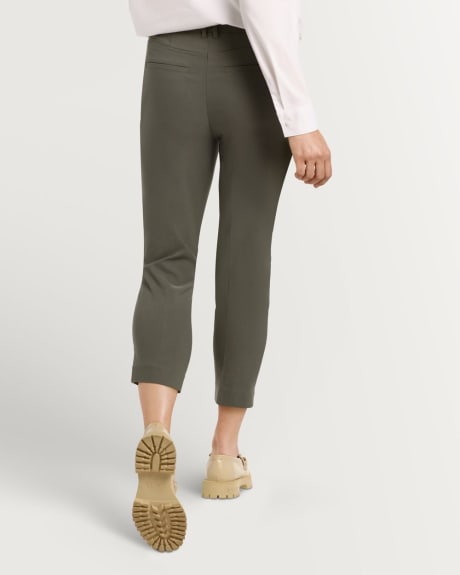 High Rise Slim Leg Cropped Pant The Iconic