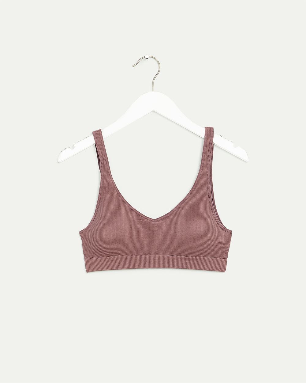 Camille Ribbed Seamless Bralette