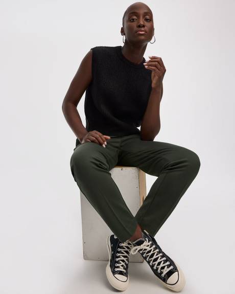 Pantalon à taille haute et jambe fuselée - Le Stretch Moderne (MD)