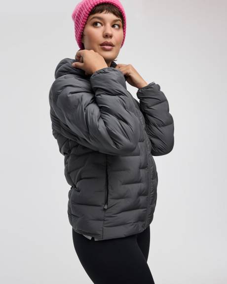 Quilted hooded Jacket - Hyba