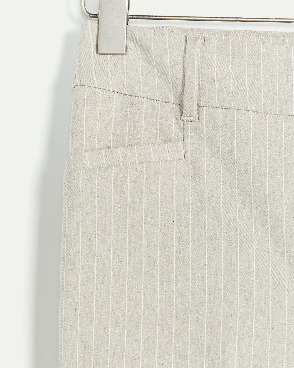 Striped High Rise Slim Leg Capri Pant The Iconic - Petite