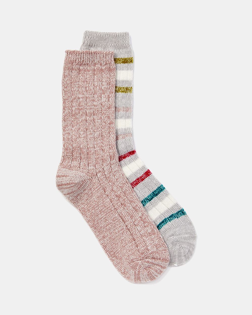 2-Pack Knitted Socks | Reitmans