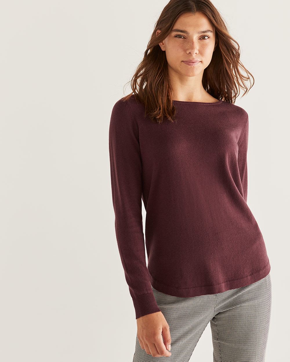 R Essentials Long Sleeve Sweater | Regular | Reitmans