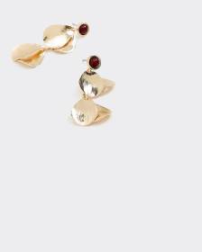 Dangling Leaf Earrings