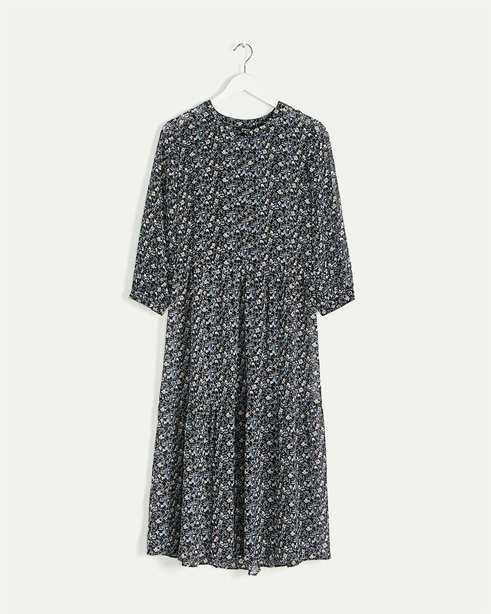 Tiered Printed Midi Dress | Regular | Reitmans