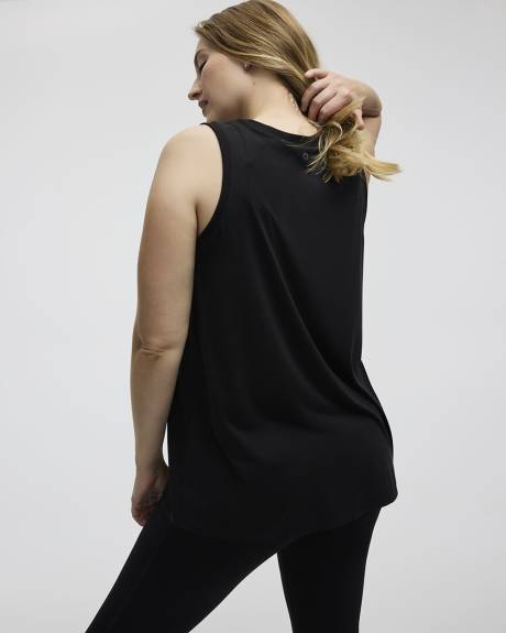Camisole évasée à col rond - Hyba