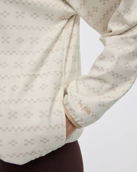 Hooded Polar Fleece Pullover - Hyba