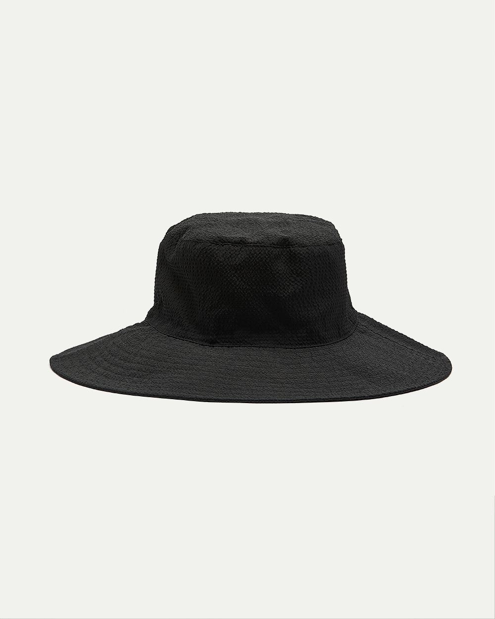 Textured Bucket Hat with Toggle