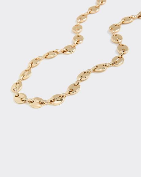 Short Anchor-Chain Necklace
