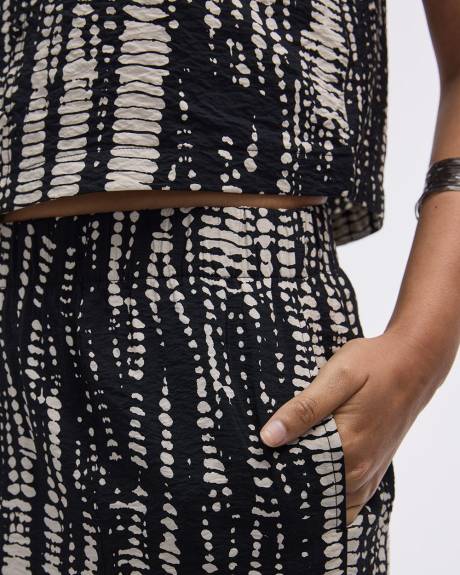 Pantalon à jambe large - Petite