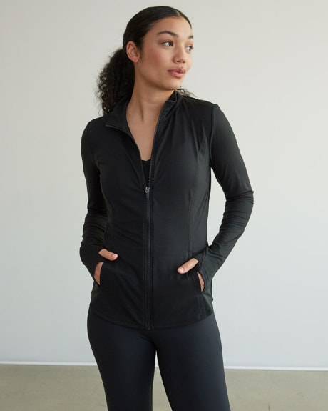 Long-Sleeve Fitted Jacket, Dry Lux Hyba