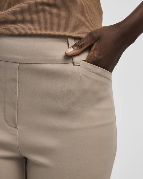 Slim-Leg High-Rise Ankle Pant - The Iconic (R)