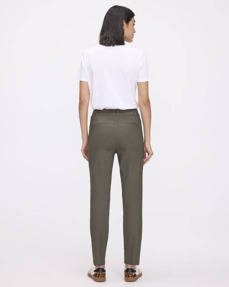 Slim-Leg High-Rise Ankle Pant - The Iconic (R) - Petite
