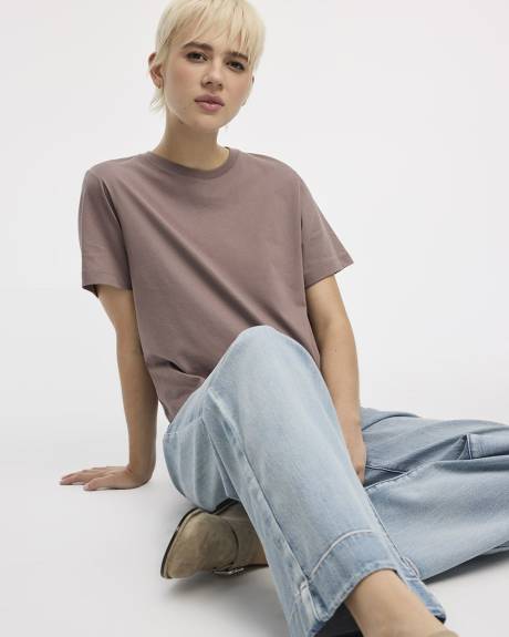 Crew-Neck Boxy T-Shirt